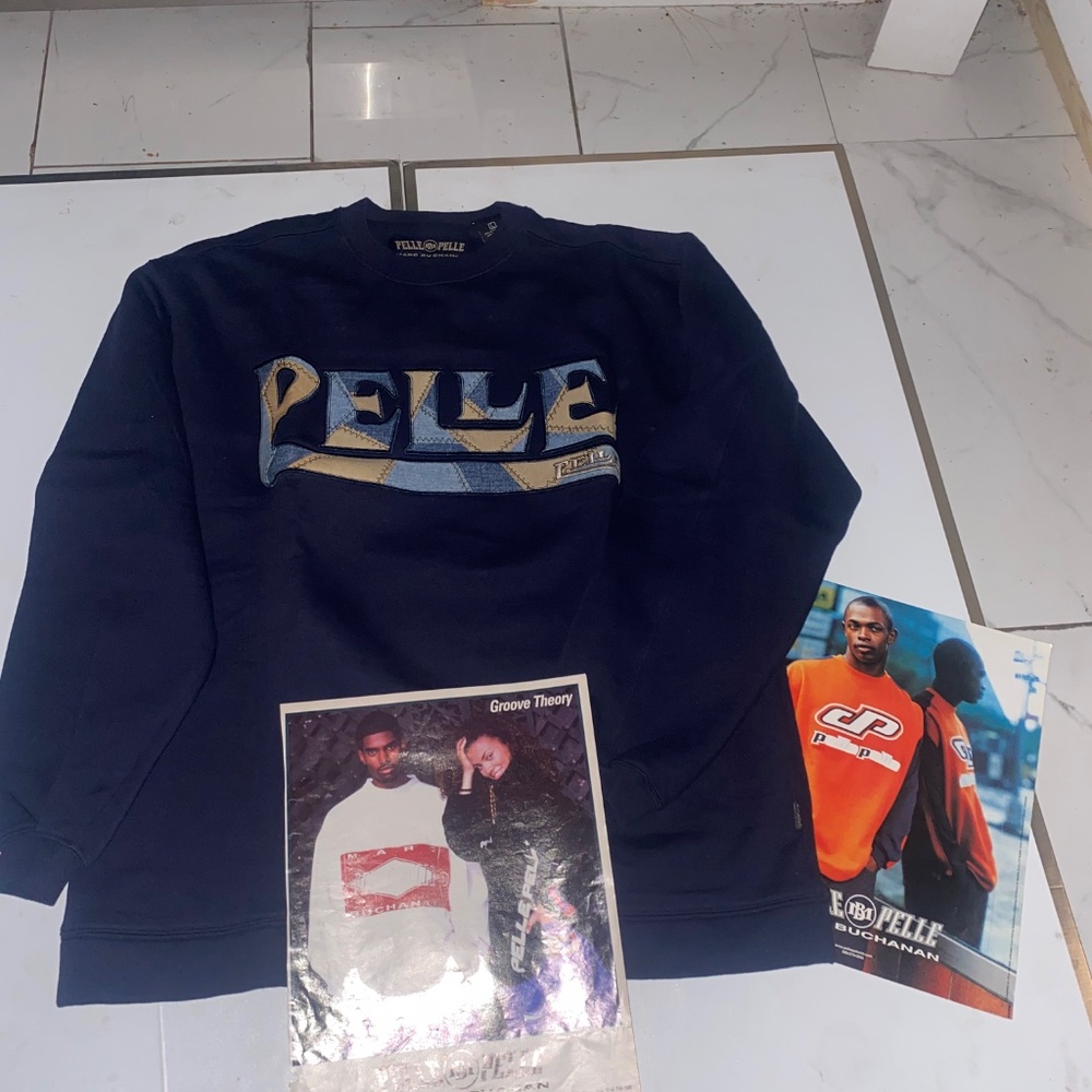 Men’s Pelle Pelle Premium Fashion Sweatshirt Sz XS - Picture 8 of 12